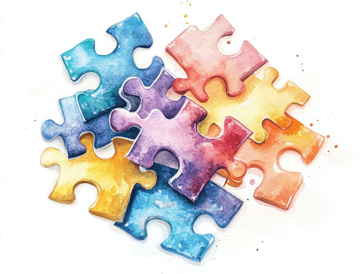 Colored puzzle