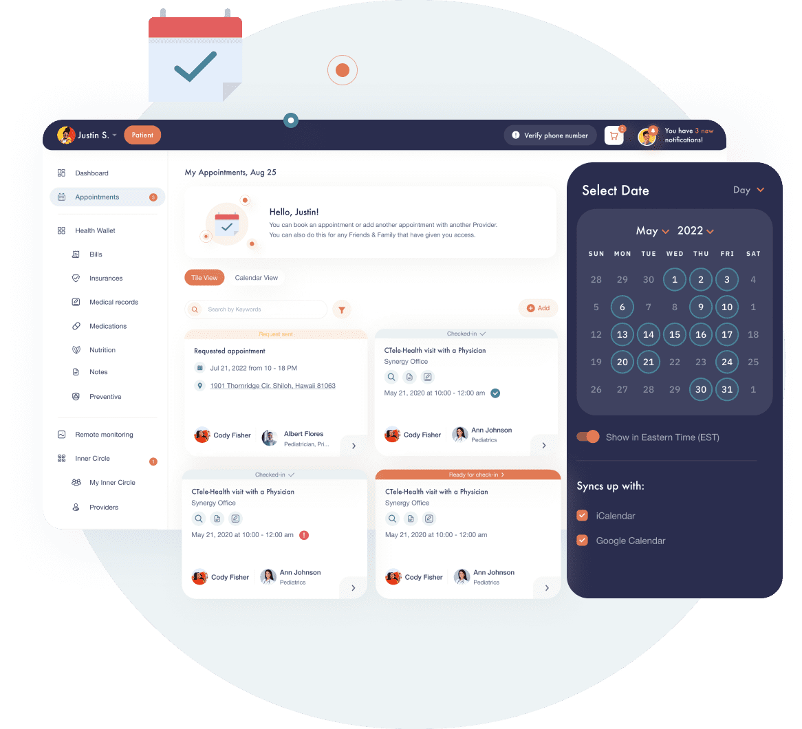 remote monitoring feature